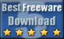 5 stars award on www.bestfreewaredownload.com