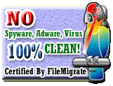 FileMigrate guarantees that TotalRecall is 100% CLEAN, which means it does not contain any spyware, adware, viruses, trojans, backdoors